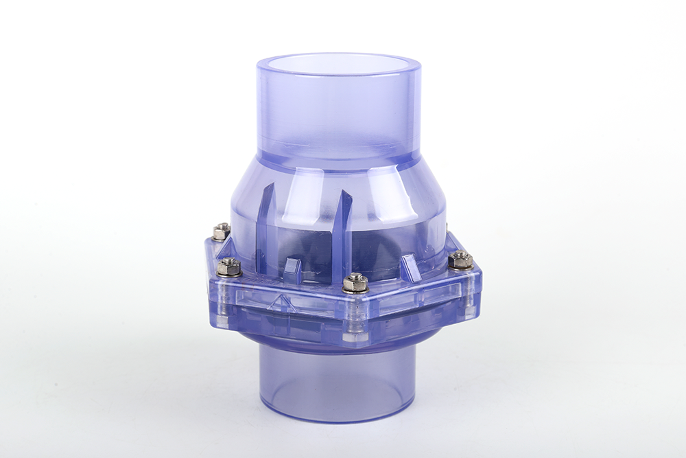 黔江透明翻板式止回阀